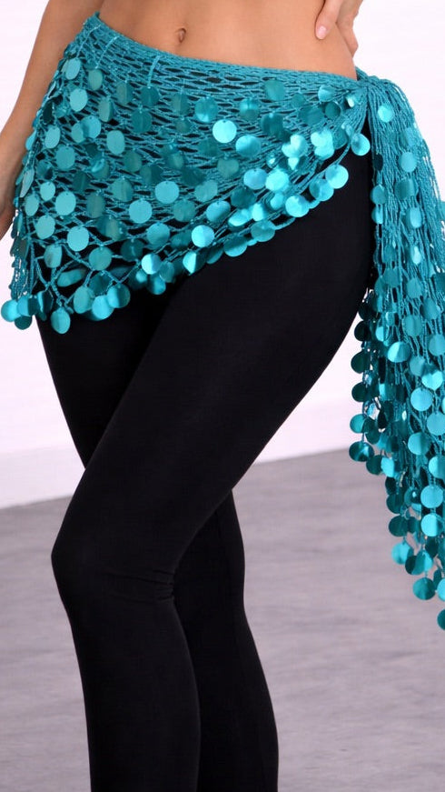 Turquoise Mermeid belt