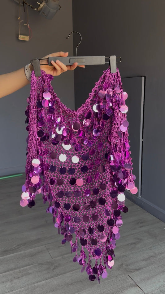 Purple Mermeid belt