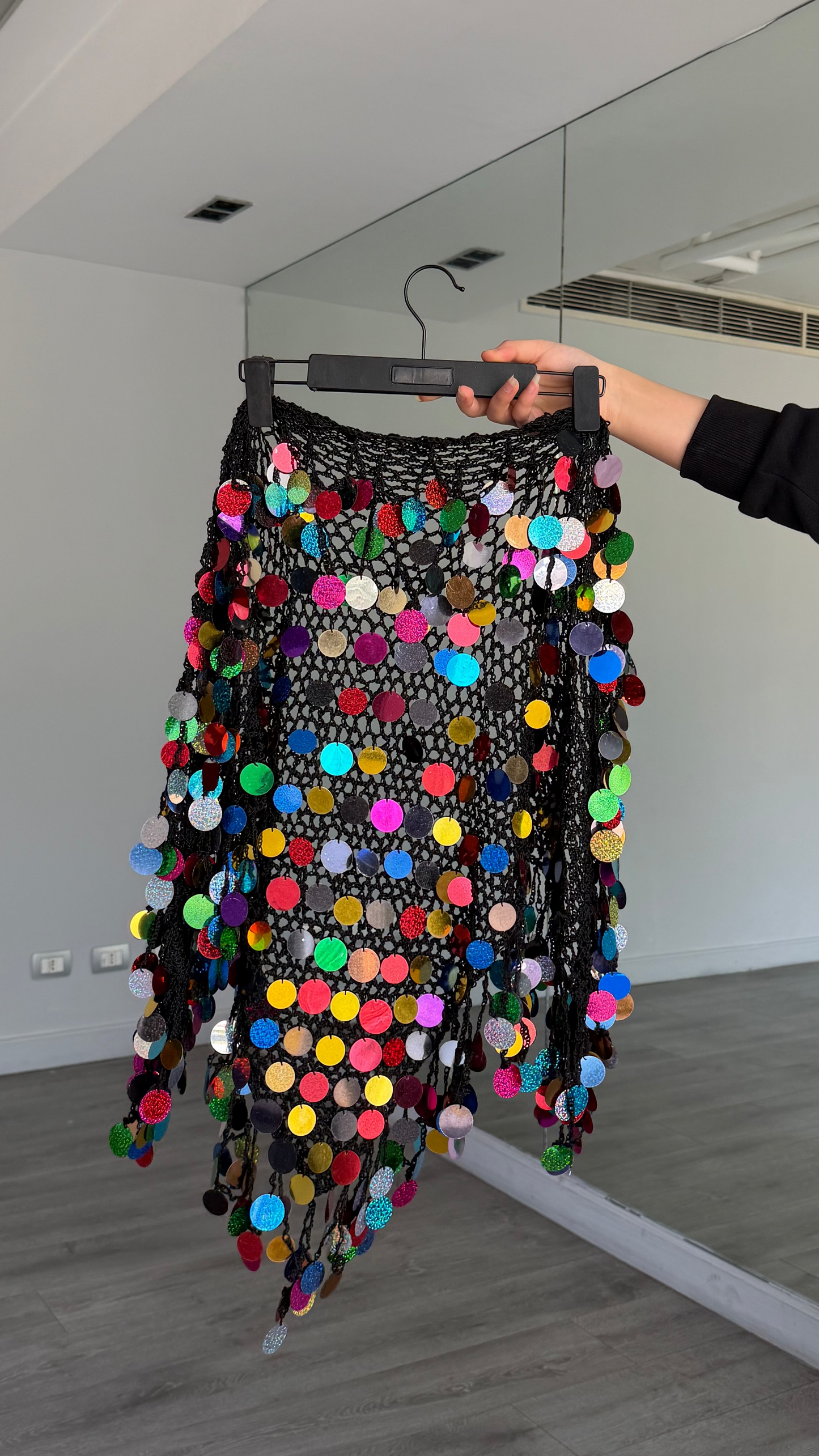 Colorful Black Mermeid belt