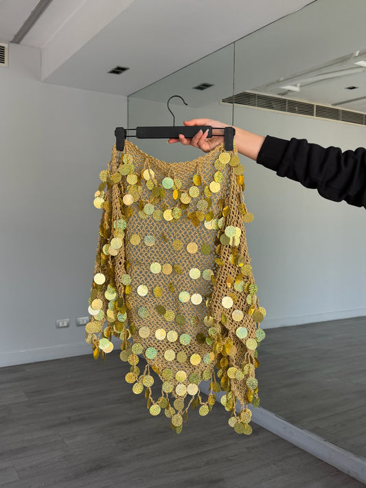 Gold Mermeid belt